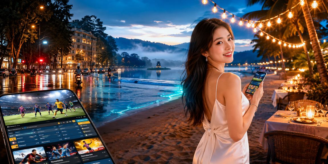 Người đặt cược thể thao tại Đà Lạt với điện thoại di động
